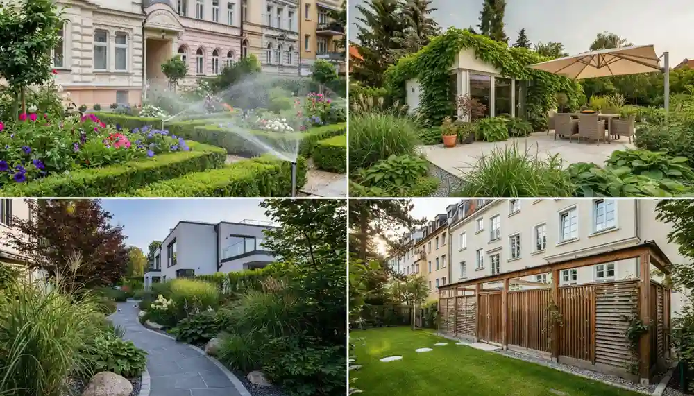 Garten- und Landschaftsbau München – Bewässerung, Terrassenbau, Wegebau und Zaunbau vom Profi