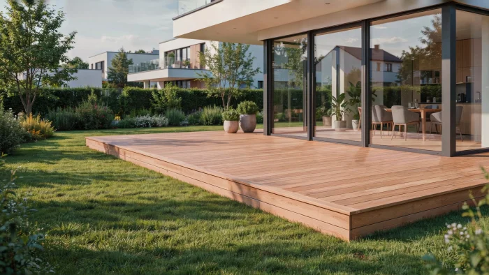 Holzterrasse Referenzprojekt – Terrassenbau München